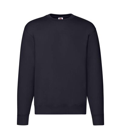 Mens Premium Set-in Sweatshirt Deep Navy Fruit Of The Loom