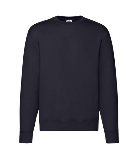 Mens Premium Set-in Sweatshirt Deep Navy Fruit Of The Loom