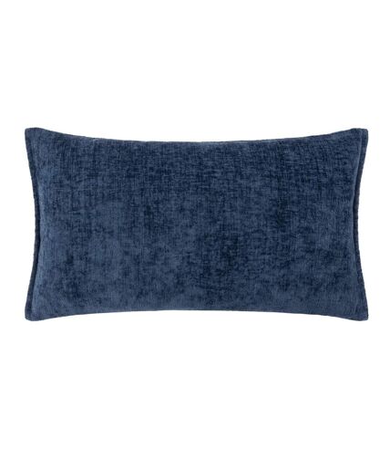 Housse de coussin buxton 30 cm x 50 cm bleu marine Evans Lichfield Evans Lichfield