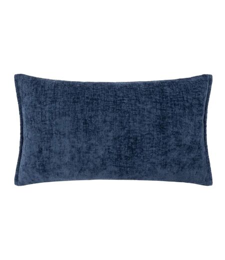 Housse de coussin buxton 30 cm x 50 cm bleu marine Evans Lichfield Evans Lichfield