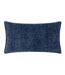 Housse de coussin buxton 30 cm x 50 cm bleu marine Evans Lichfield Evans Lichfield