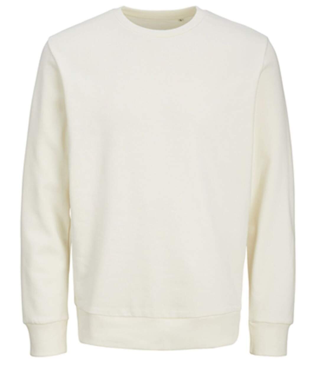 Sweat col rond - JACK&JONES - Unisexe - JJ3900 - blanc cassé