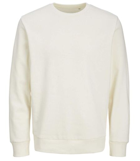 Sweat col rond - JACK&JONES - Unisexe - JJ3900 - blanc cassé