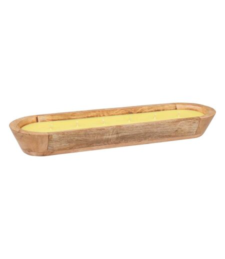 Bougie Parfumée en Bois Paola 900g Citronnelle