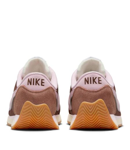 Baskets Waffle Debut Femme Marron Rose Nike