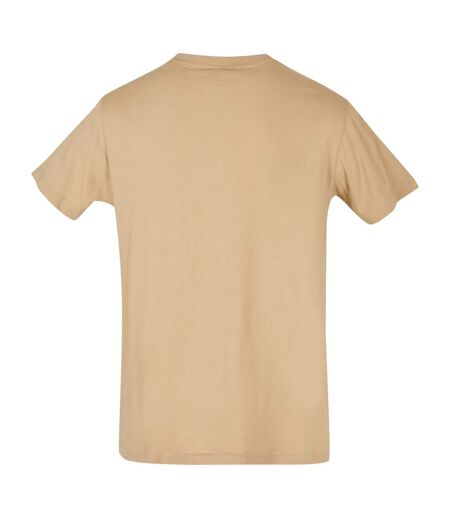 T-shirt Basic Homme Beige Build Your Brand