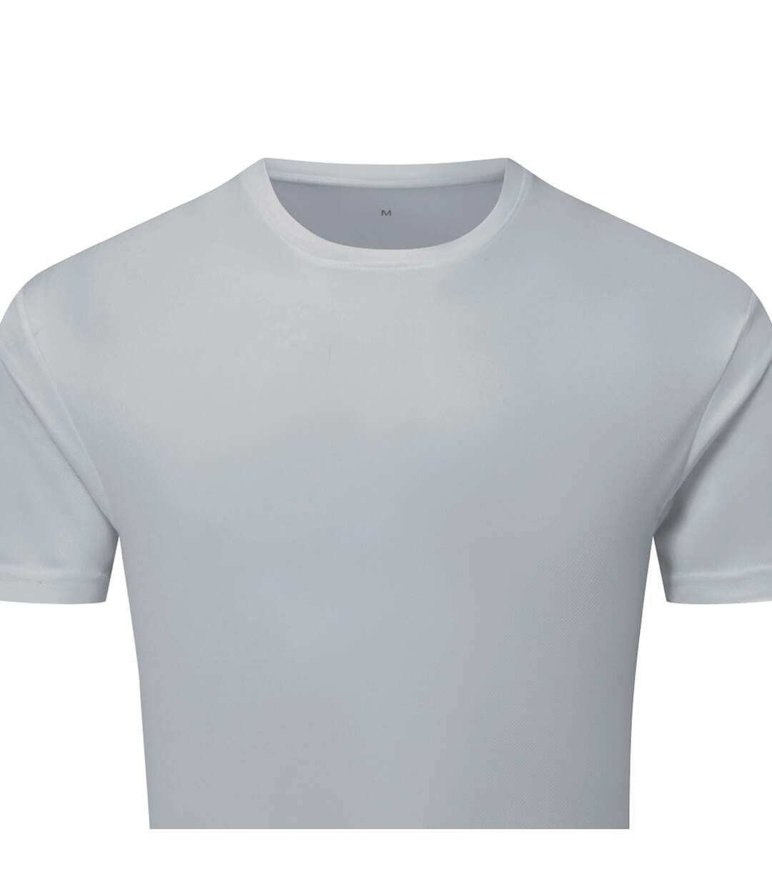 T-shirt Motif/style Texturé Homme Gris TriDri-2