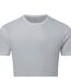 T-shirt Motif/style Texturé Homme Gris TriDri-2