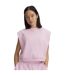Womens/ladies Unstoppable Fleece Sleeveless Pullover Pink Under Armour-1