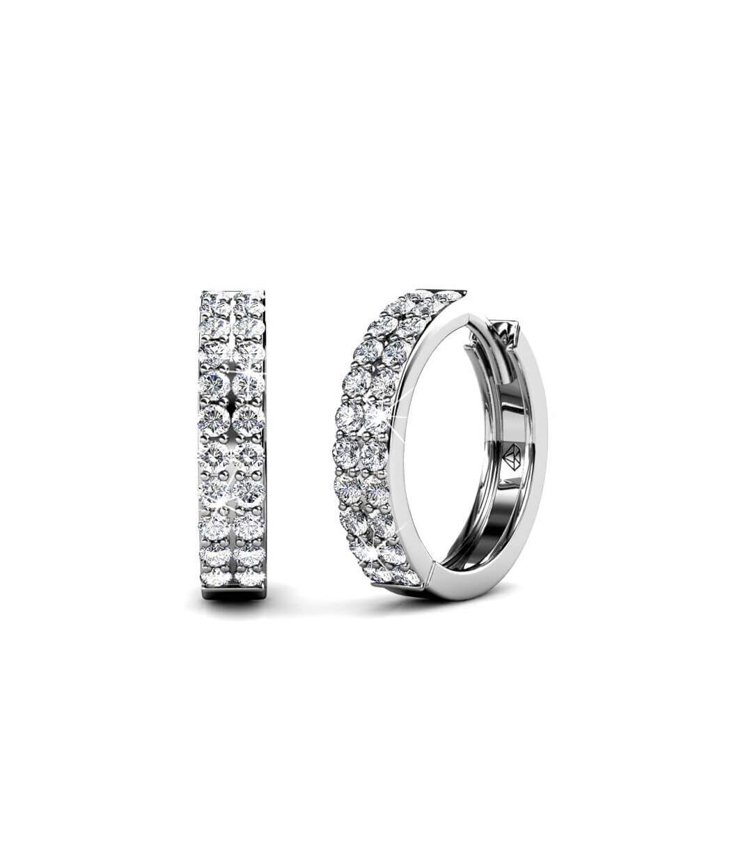 Boucles d'oreilles Glamour - Cristal d'Autriche-1