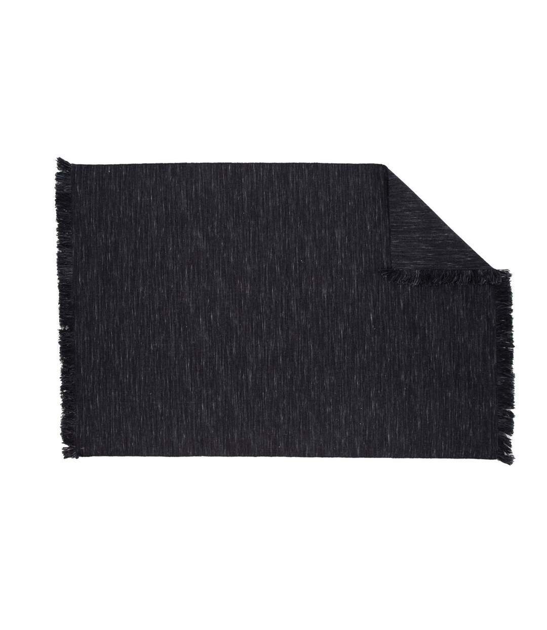 Tapis Déco en Laine Elton 252x300cm Noir-2