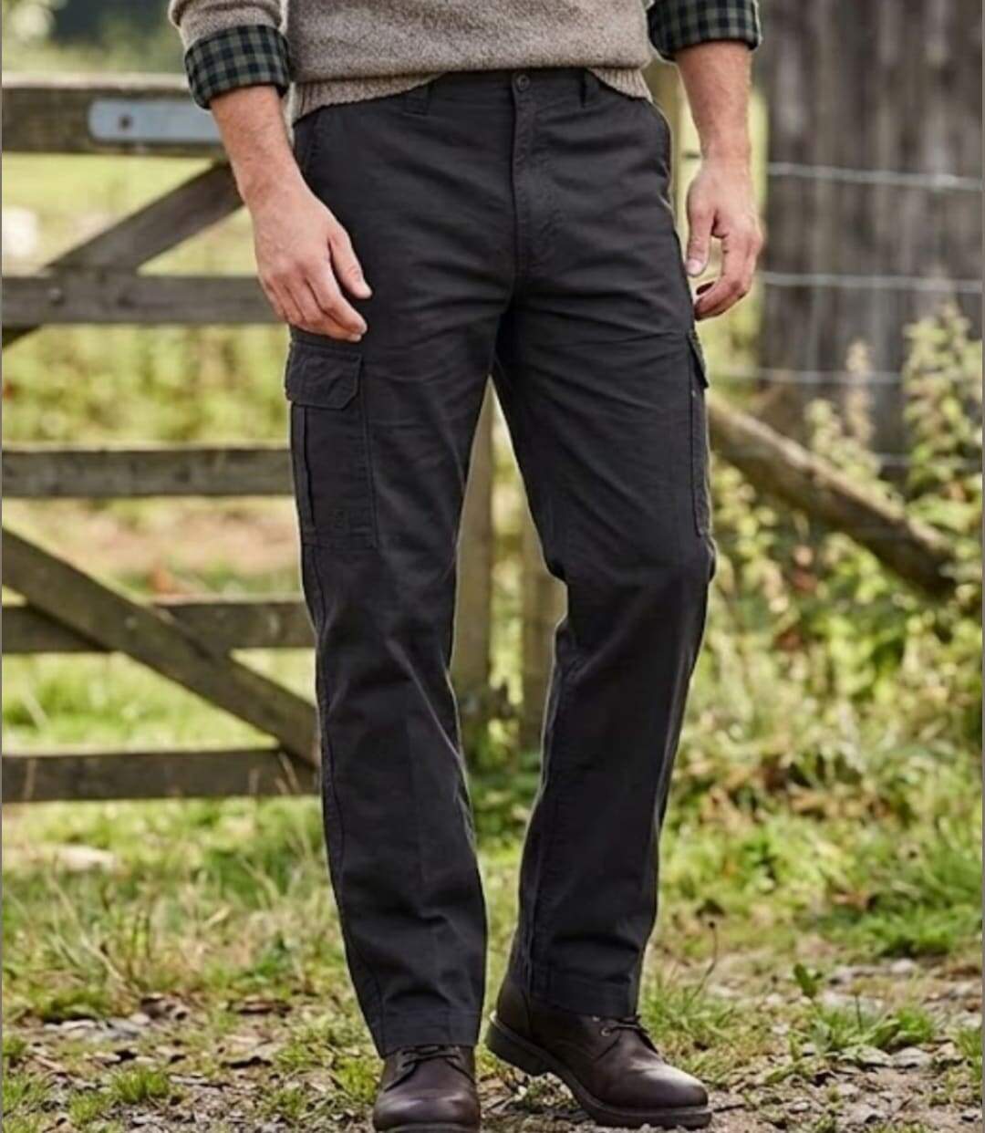 WINCHESTER WILLOW2 — Pantalon détente gris anthracite : la résistance du coton ripstop-1
