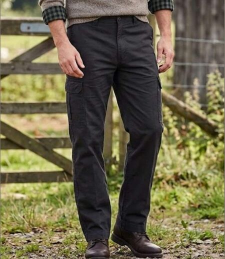 WINCHESTER WILLOW2 — Pantalon détente gris anthracite : la résistance du coton ripstop