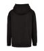 Mens Basic Oversized Hoodie Noir Build Your Brand-2