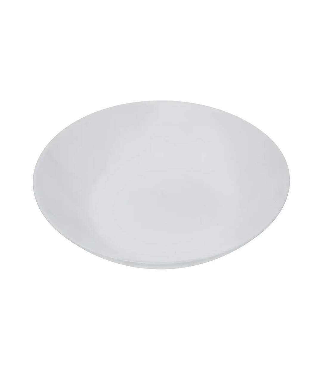 Lot de 6 Assiettes Creuses Jeanne 20cm Blanc-2