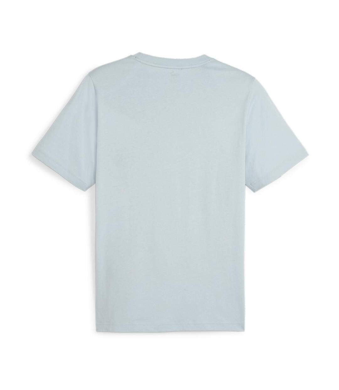 T-shirt Bleu Homme Puma Ess+ 2 - L-2