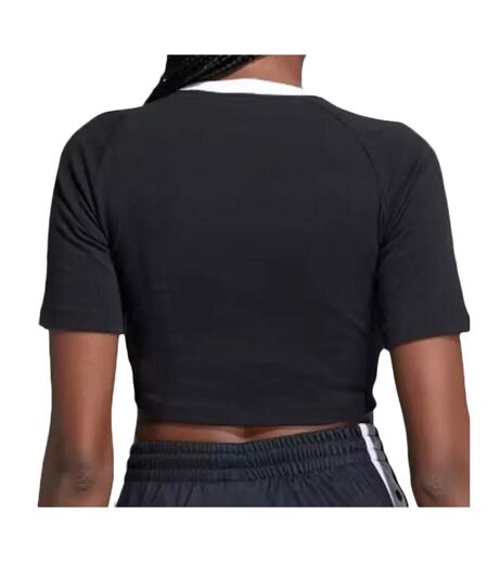 T-Shirt noir femme adidas 3 s baby
