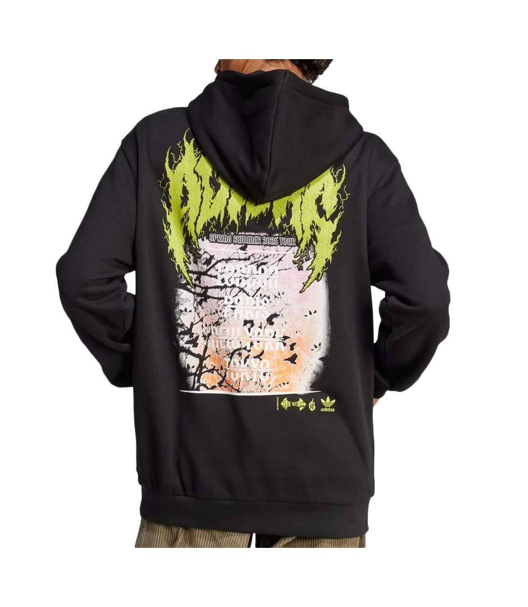 Sweat q12 training noir homme supply fashion death metal-2