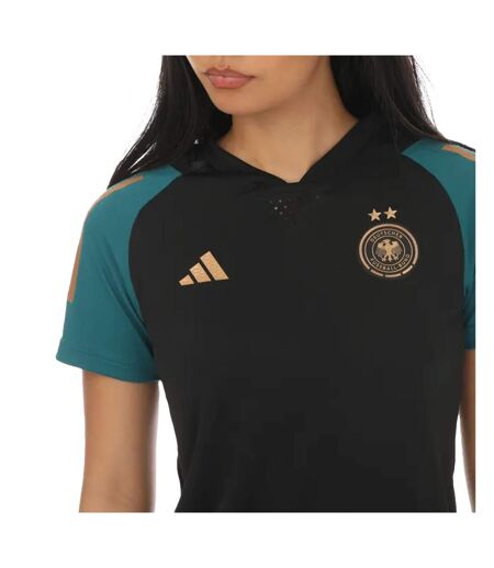 Womens/ladies germany tiro 23 pro jersey black Adidas