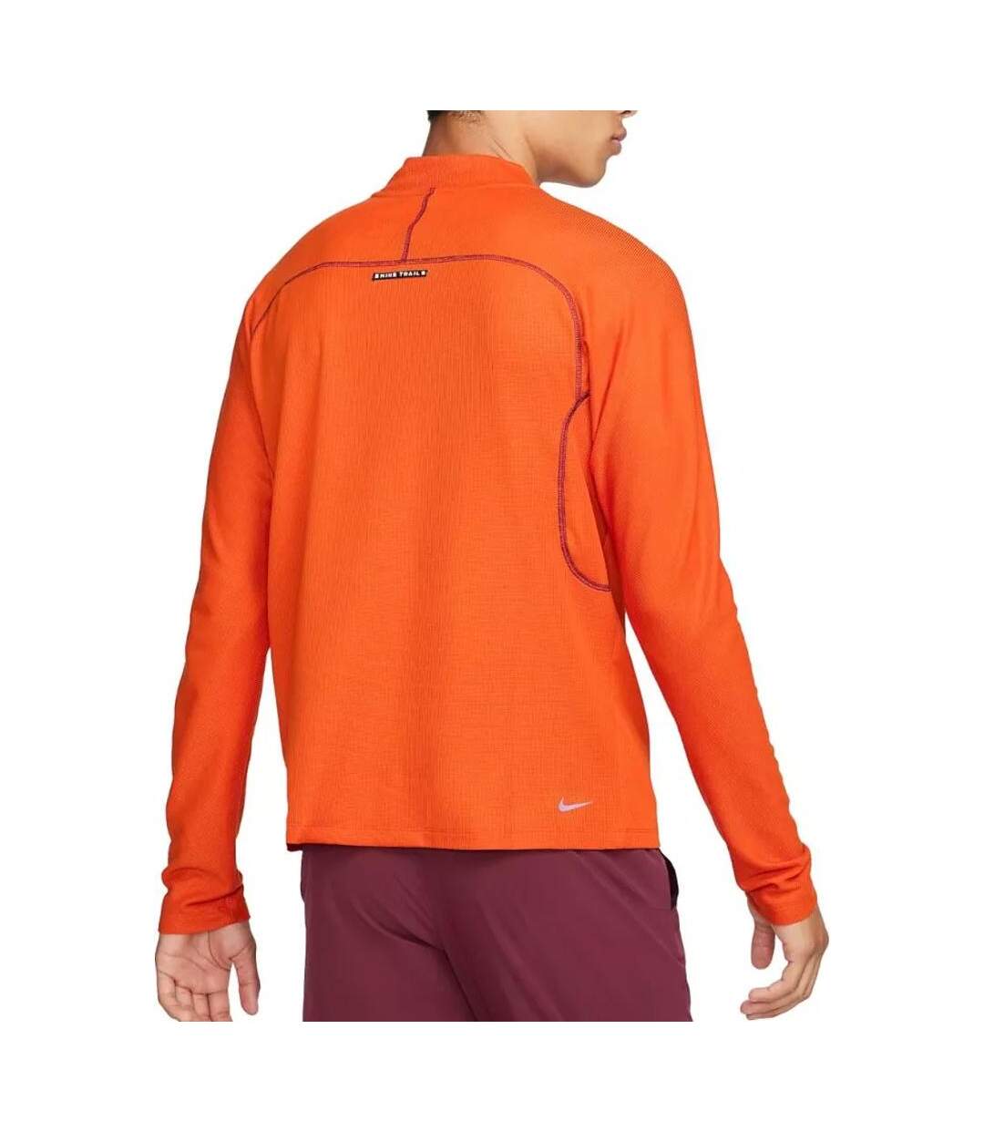 T-shirt Manches Longues Orange Homme Nike FB8597 - L