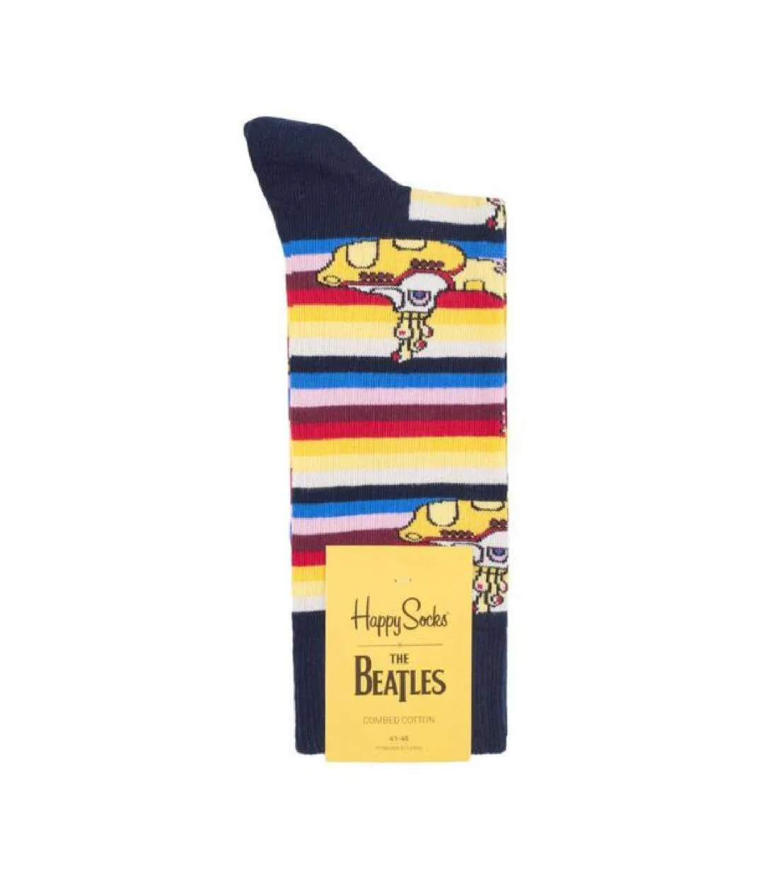 1 Pack Mens Official Licensed The Beatles Novelty Socks-2
