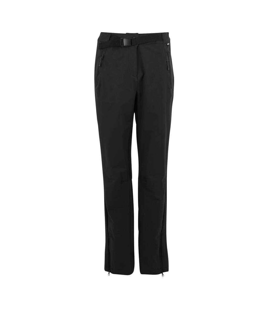 Pantalon De Randonnée À Taille Semi-élastiquée Montorn Femme Noir Regatta-1