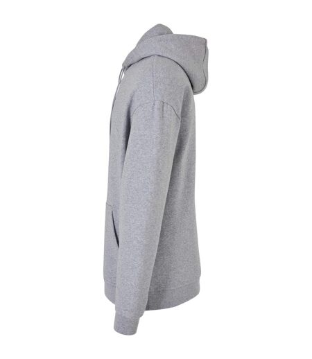 Mens Basic Oversized Hoodie Gris Chiné Build Your Brand