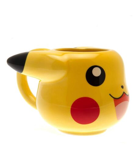 Pokemon 3D Mug Pikachu (Yellow) (One Size) - UTTA5698
