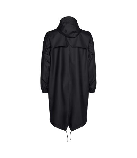 Unisex Adult  Long-sleeved Parka Black Rains