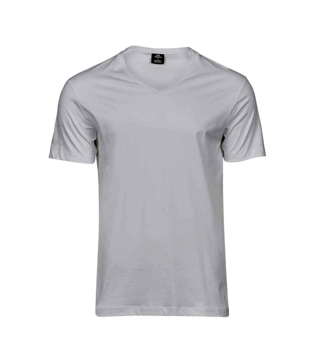 T-shirt sof homme blanc Tee Jays