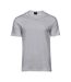Tee Jays Mens Sof V Neck T-Shirt (White)