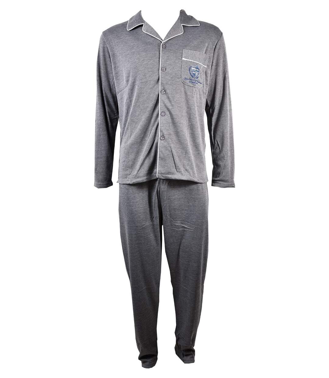 Pyjama Homme Long SWEET SECRET Z2055 GRIS-1