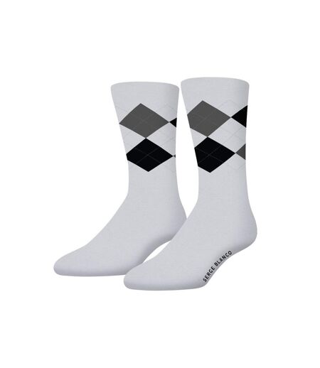 Lot de 6 paires de chaussettes de ville Serge Blanco Losange Serge Blanco