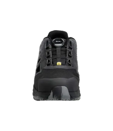 Mens Footwear Accelerate Logo Safety Sandals Black Mascot