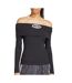 T-Shirt noir femme adidas campus2000-1
