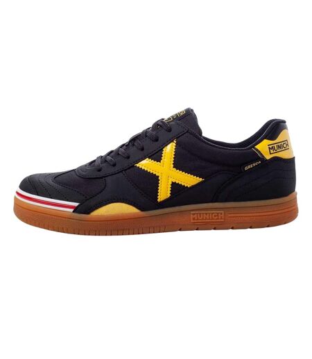 Chaussures De Foot En Salle Motif/style Signature Gresca Homme Noir Jaune Munich