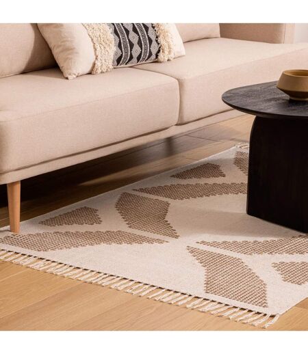 Tapis Brodé Inuit Dreams 120x170cm Blanc