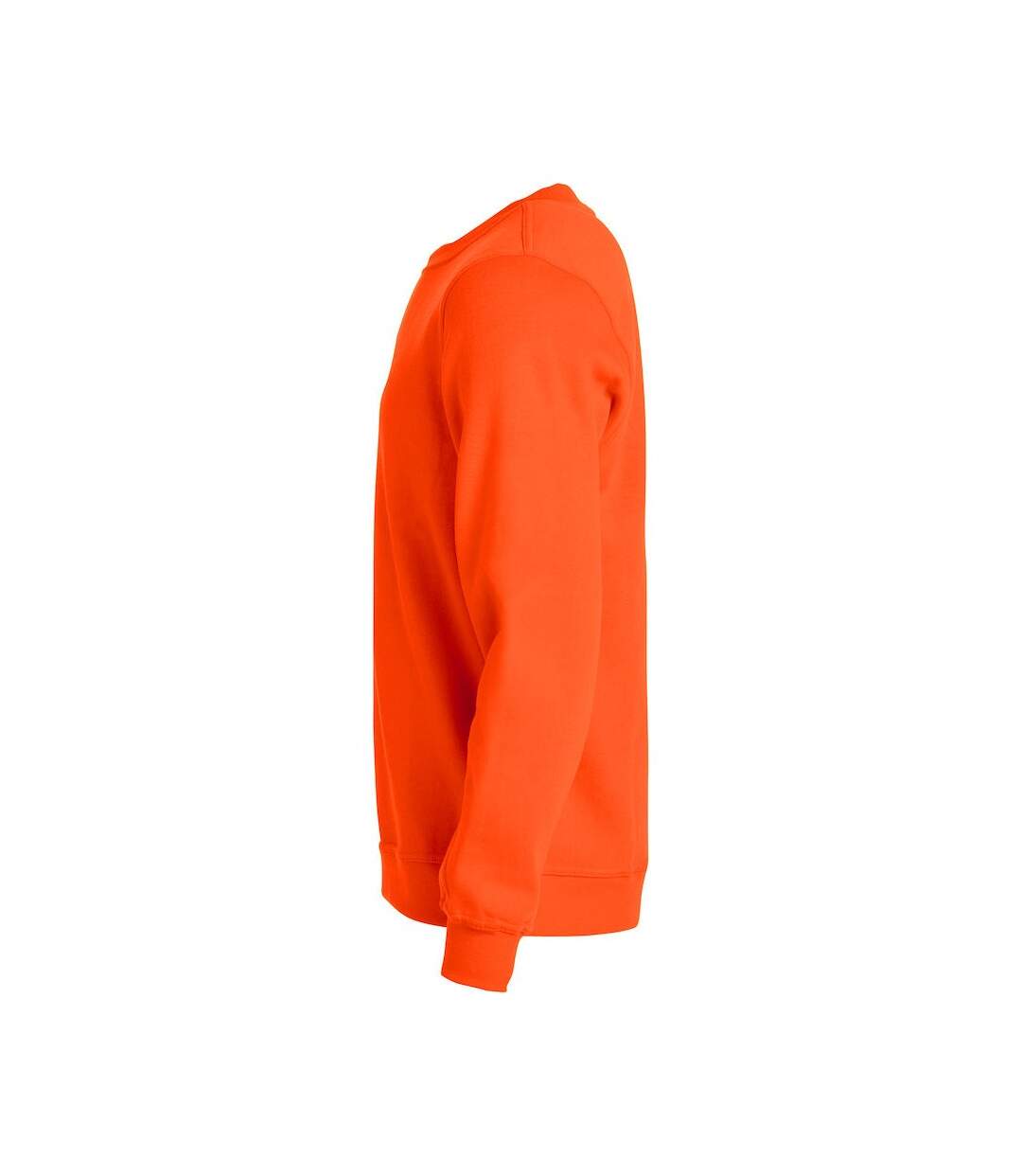 Sweat basic adulte orange fluo Clique