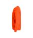 Sweat basic adulte orange fluo Clique