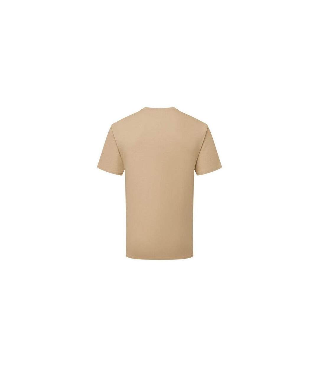 T-shirt Classic Homme Marron Clair Russell-4