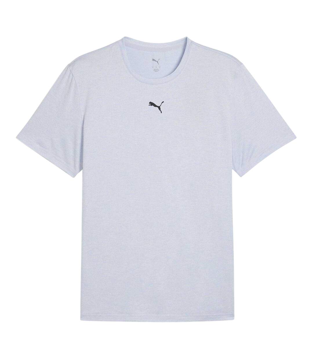 Mens Essentials Logo Regular T-shirt Grey Heather Puma-1