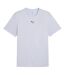 Mens Essentials Logo Regular T-shirt Grey Heather Puma-1