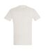 T-shirt manches courtes imperial homme blanc cassé SOLS-2