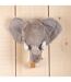 Patères petites têtes collection SOFT ANIMALS Savane Eléphant-2