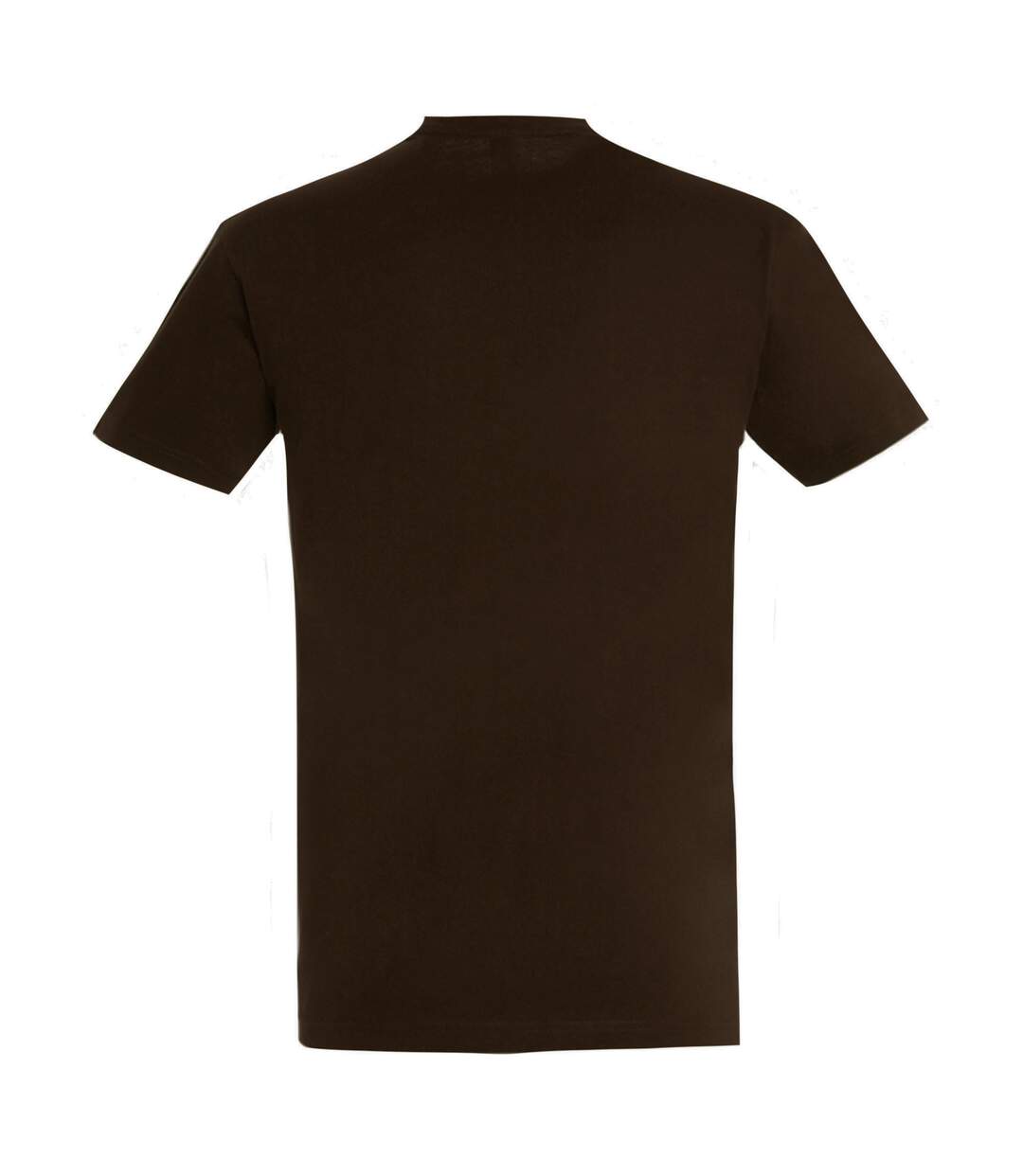 SOLS Mens Imperial Heavyweight Short Sleeve T-Shirt (Chocolate)