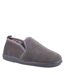 Hush Puppies Mens Arnold Suede Slippers (Gray) - UTFS9360