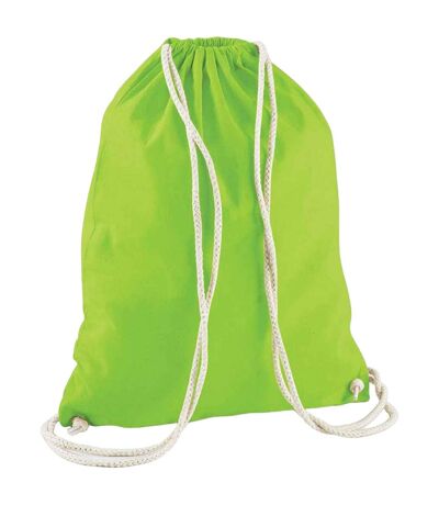 Sac à cordon taille unique vert citron Westford Mill