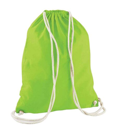 Sac à cordon taille unique vert citron Westford Mill