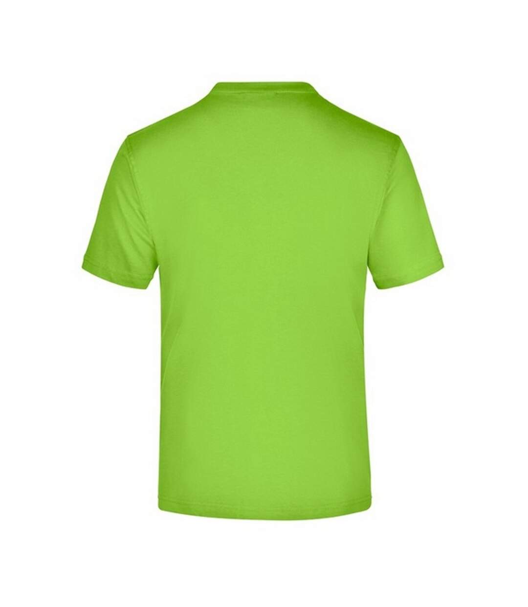 T-shirt Medium Adulte Vert Citron James And Nicholson-2