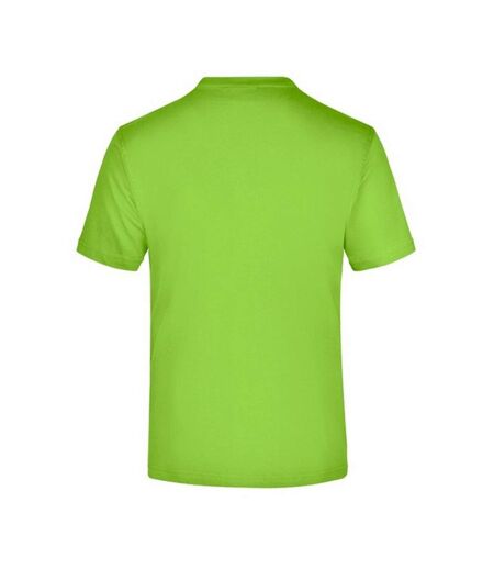 T-shirt Medium Adulte Vert Citron James And Nicholson